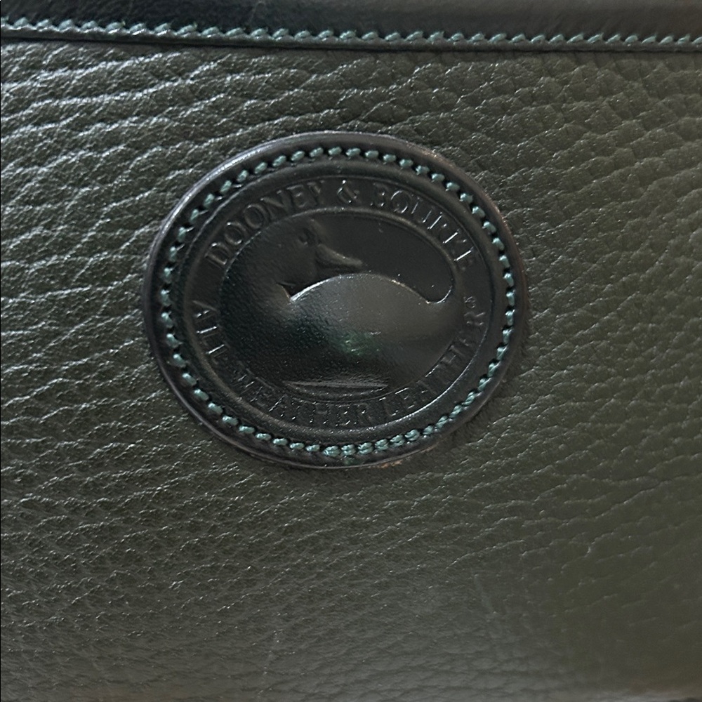 Dooney & Bourke Dark Green Leather Bag - Picture 9 of 9